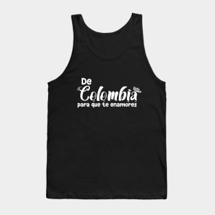 Orgullo Colombiano Tank Top